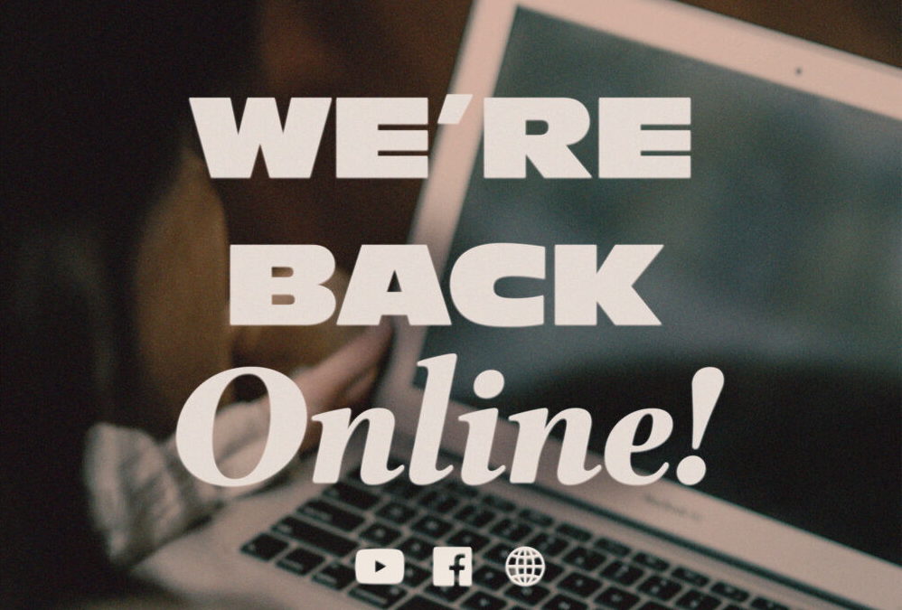 Le site est de retour en ligne !